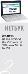 Нетбук ASUS 1001PX